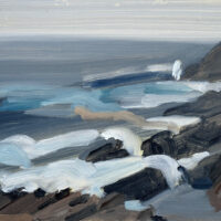 2023 oil on linen panel 8 x 10 inches