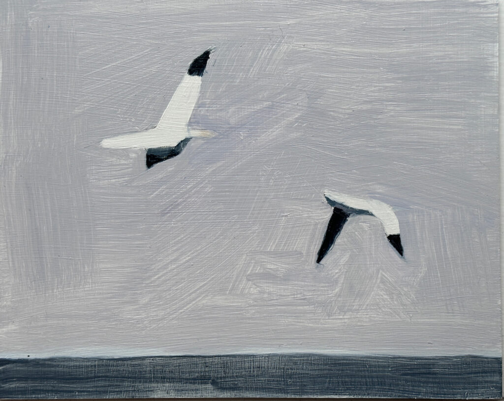 2023 oil on linen panel 8 x 10 inches