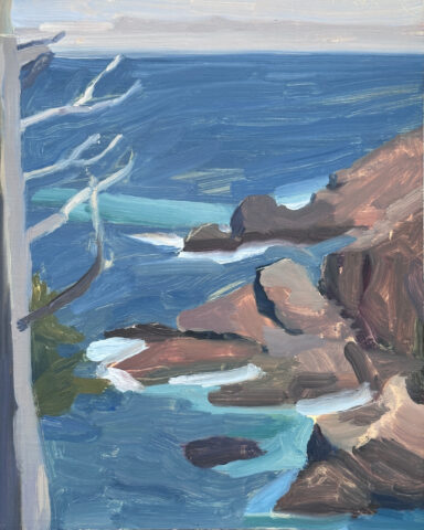 2023 oil on linen panel 10 x 8 inches
