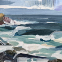 2023 oil on linen panel 11 x 14 inches