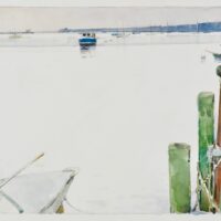 2023 watercolor 9 x 13 1/4 inches