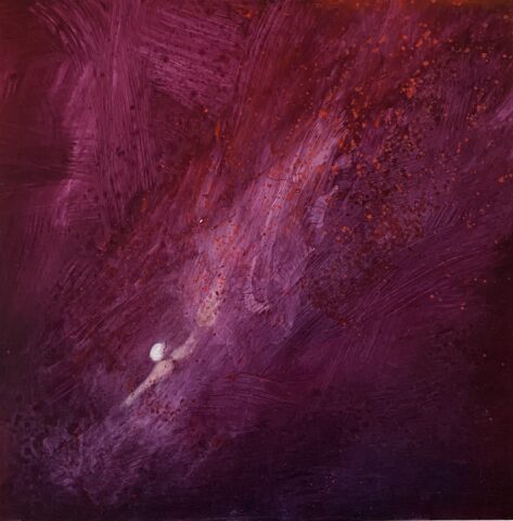 2023 oil on panel 14 x 14 inches