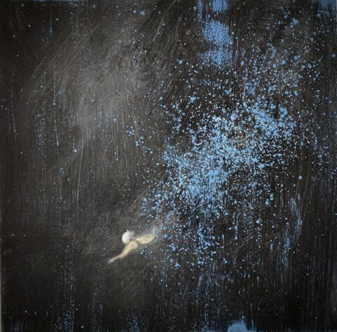2023 oil on panel 14 x 14 inches