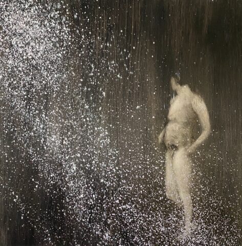 2024 oil on panel 12 x 12 inches