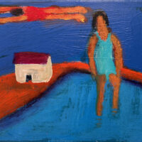 2024 acrylic on canvas 8 x 10 inches