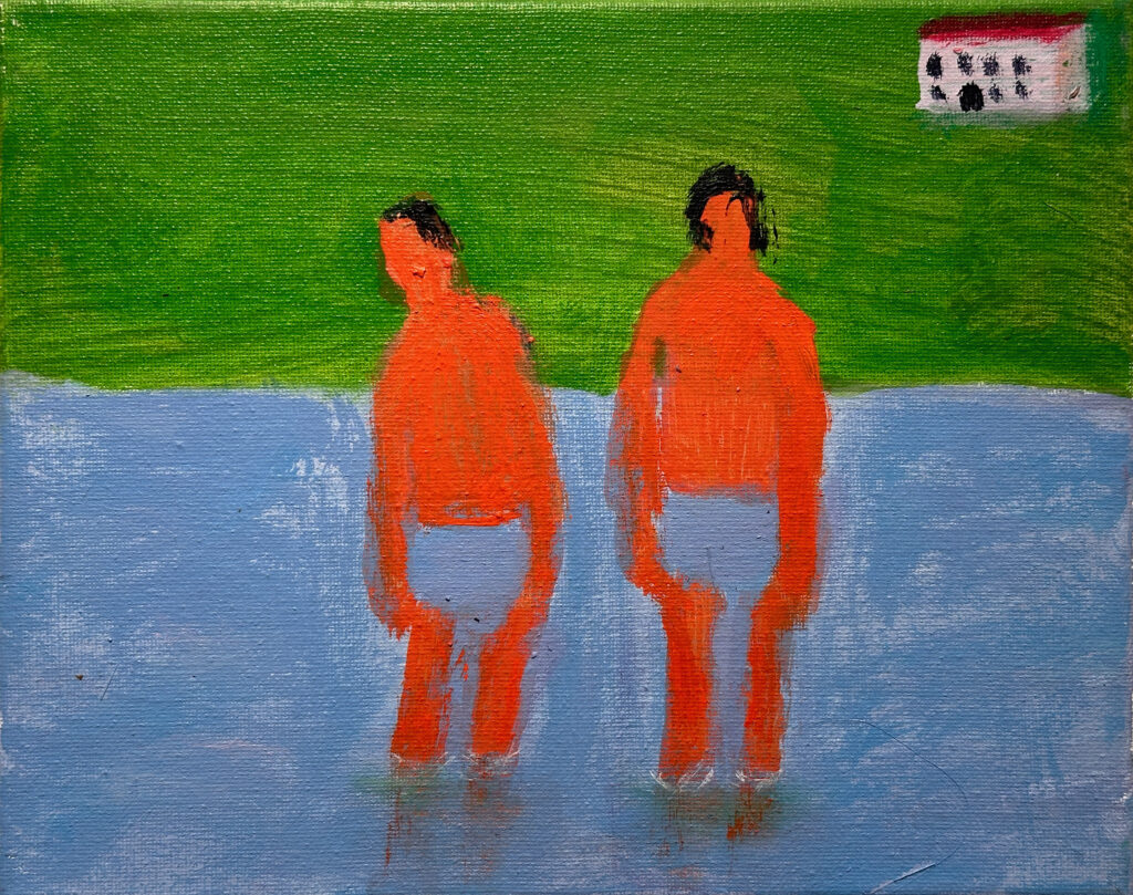 2024 acrylic on canvas 8 x 10 inches