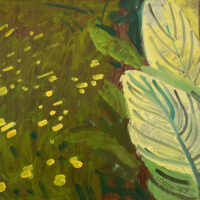 1997 oil on panel 10 x 14 5/8 inches