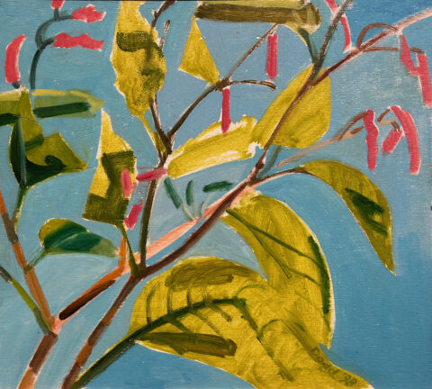 1998 oil on panel 11 7/8 x 13 inches
