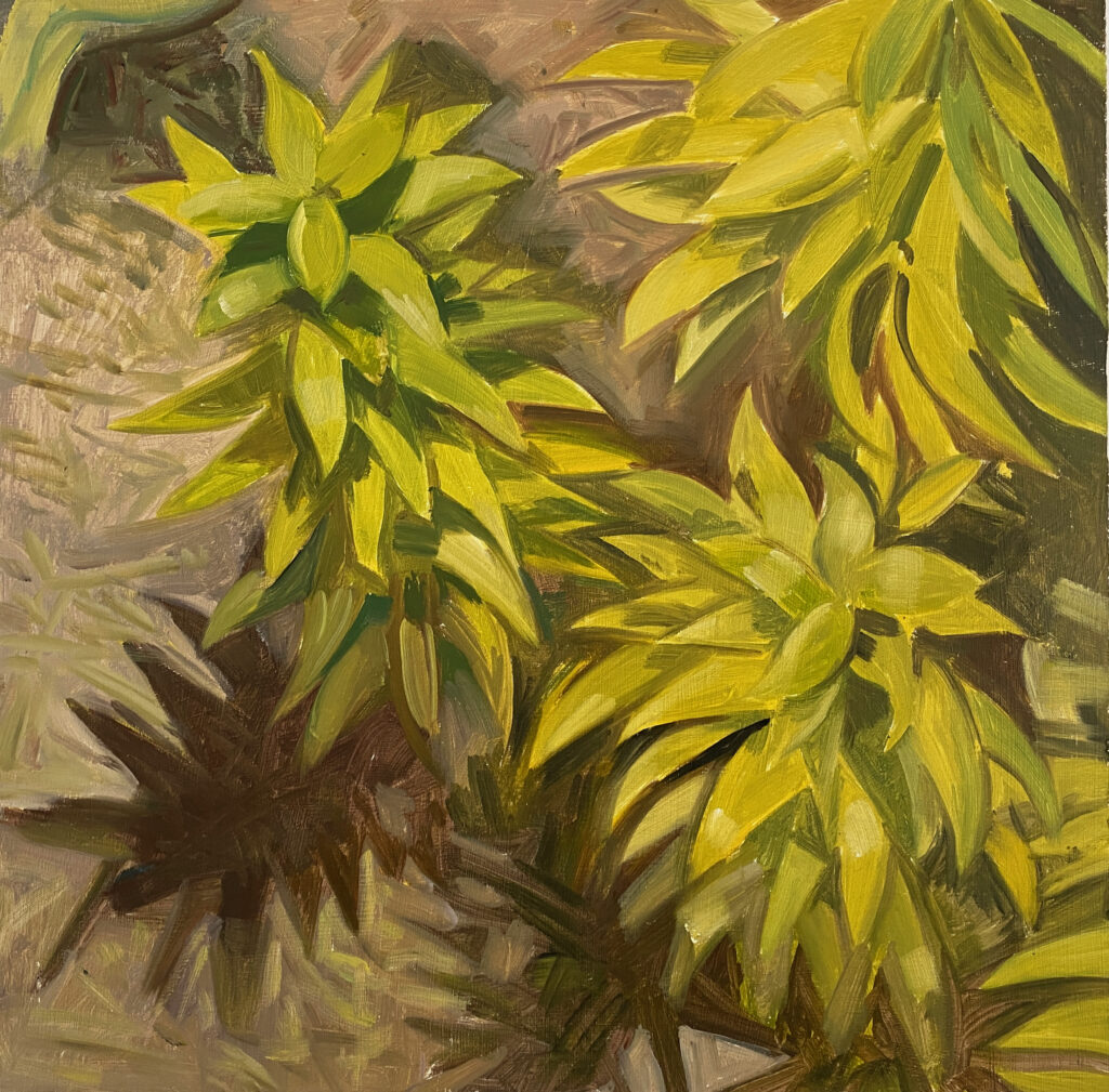 2006 oi on panel 11 7/8 x 12 inches