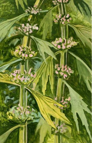 2008 oil on panel 20 x 12 7/8 inches