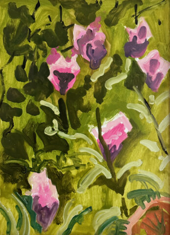 1994 oil on panel 11 x 8 inches