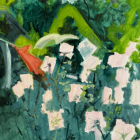 1983 oil on panel 15 3/4 x 13 inches