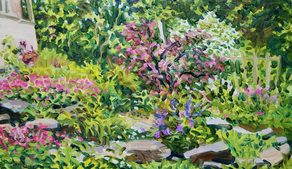 2023 oil on panel 11 x 19 inches