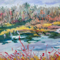 2024 oil on panel 12 x 16 inches