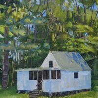 2022 oil on panel 19 3/4 x 17 inches