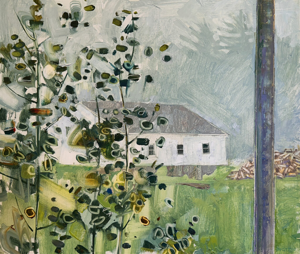 2022 oil on panel 17 x 20 inches