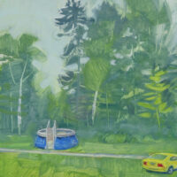 2023 oil on panel 20 x 17 inches