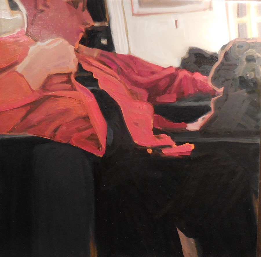 2024 oil on canvas 18 x 18 inches