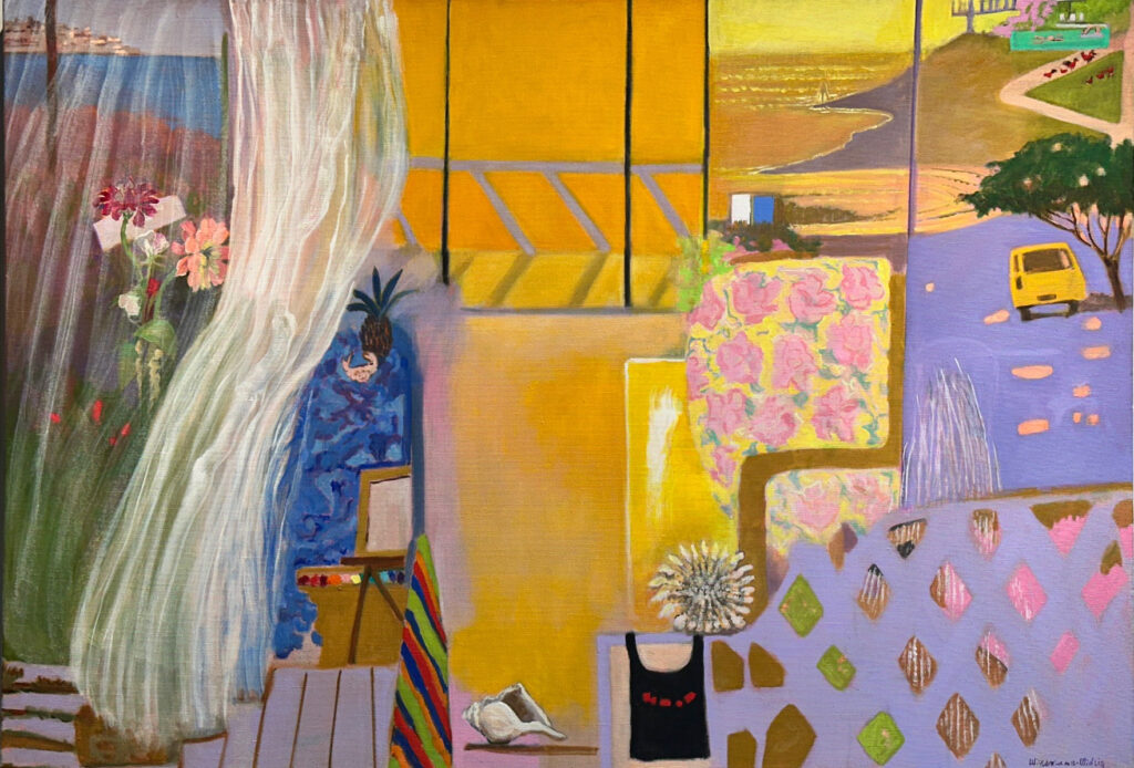 2010 oil on canvas 32 x 46 inches
