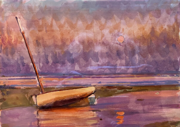 2010 watercolor 7 1/2 x 10 inches
