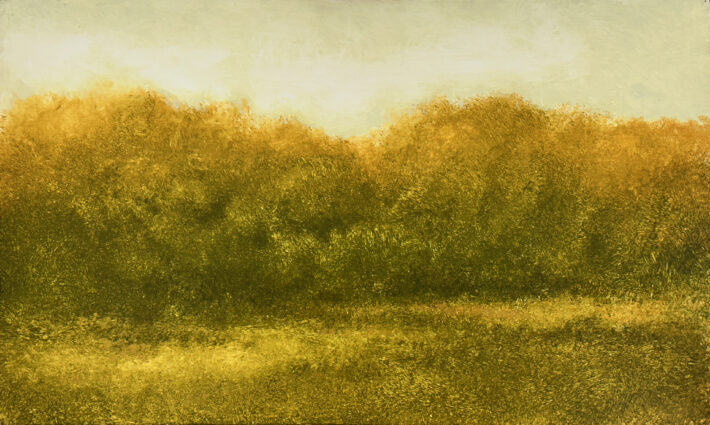 n.d. oil on rag on canvas 18 x 30 inches