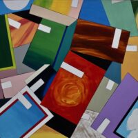 2023 acrylic on wood 22 3/4 x 27 3/4 inches