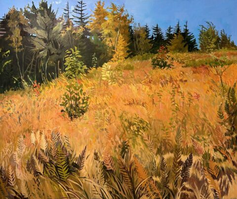 1994 oil on canvas 50 x 50 inches (sold)