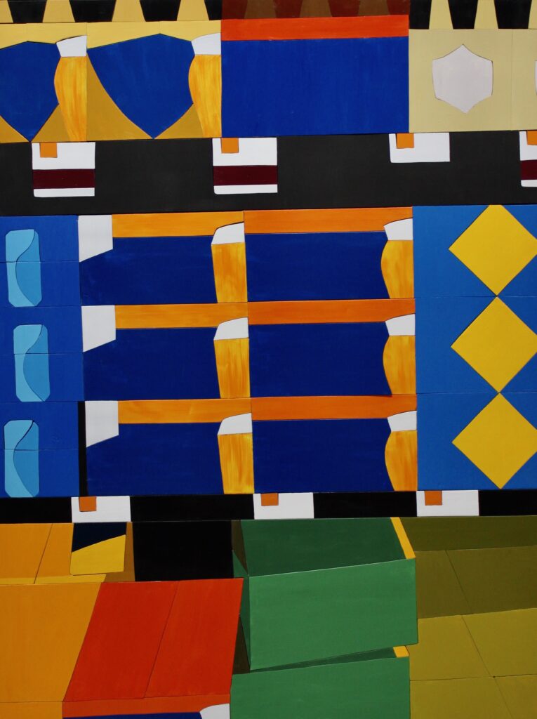 2023 acrylic on wood 48 x 36 inches