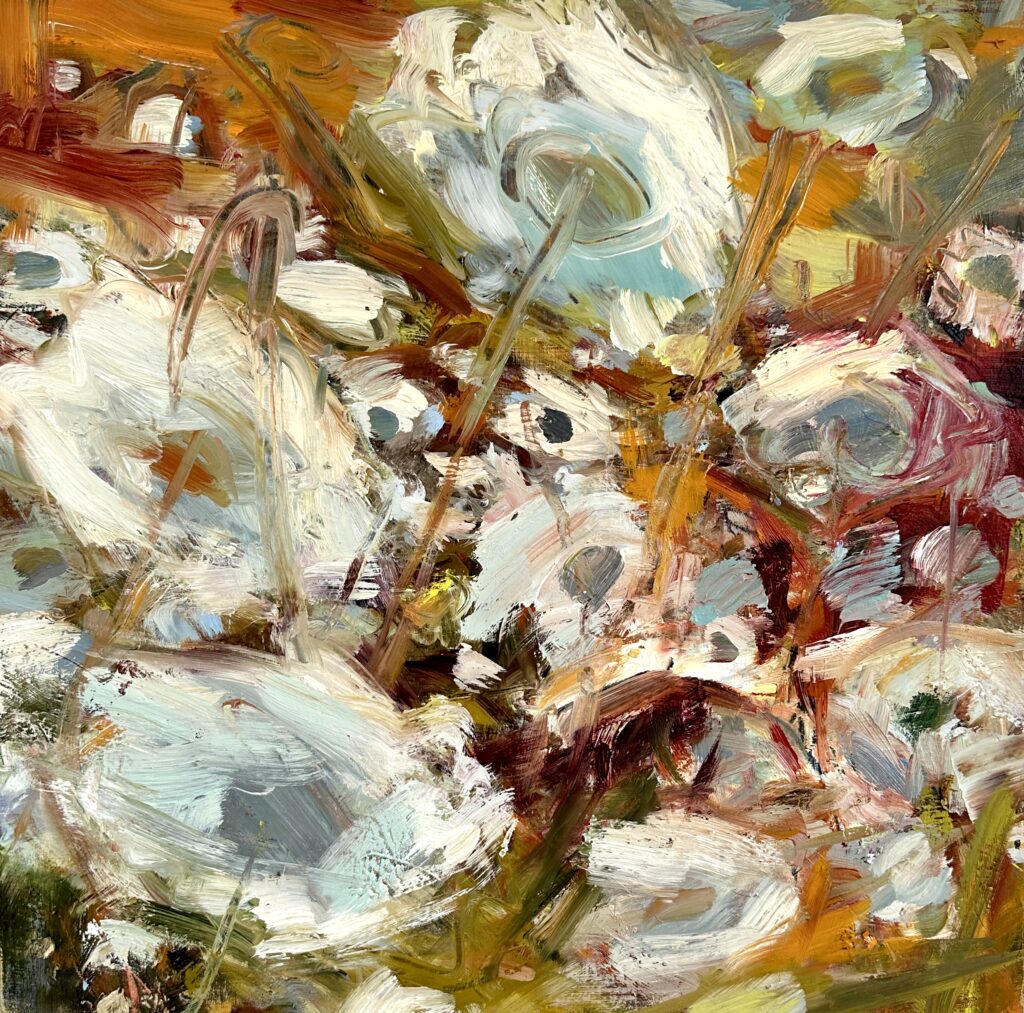 2025 oil on panel 12 x 12 inches