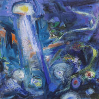 2023 oil on panel 12 x 12 inches