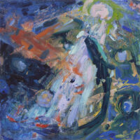 2023 oil on panel 12 x 12 inches