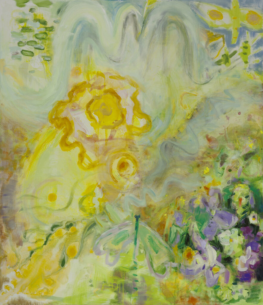 2024 oil on linen 45 x 39 inches