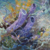 2024 oil on linen 45 x 38 inches