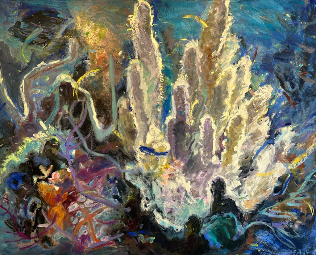 2024 oil on canvas 50 x 60 inches