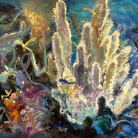2024 oil on canvas 50 x 60 inches