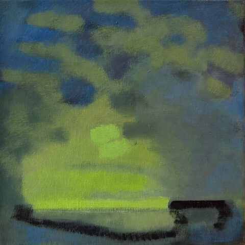 2024 oil on canvas 12 x 12 inches