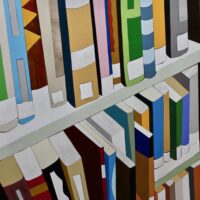 2024 acrylic on wood 29 x 27 inches