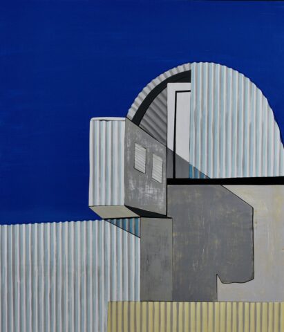 2024 acrylic on wood 27 3/4 x 24 inches
