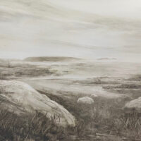 oil on Yupo 26 x 40 inches