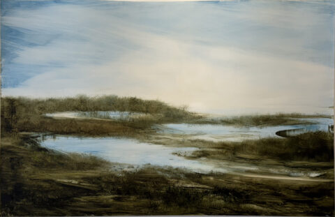 2020 oil on yup 26 x 40 inches