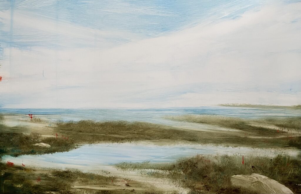 2022 oil on yup 26 x 40 inches