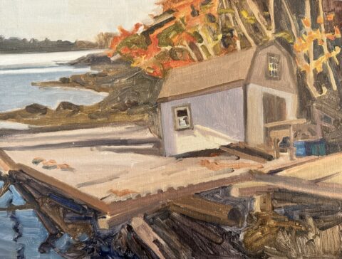 2024 oil on panel 9 x 12 inches