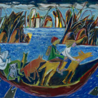 2023 oil on panel 22 x30 inches