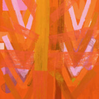 2025 oil and acrylic on canvas 42 x 35 inches