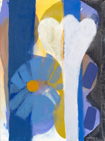 2025 oil and acrylic on canvas 12 x 9 inches