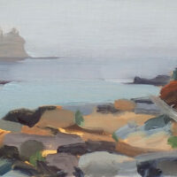 2025 oil on linen panel 6 x 8 inches