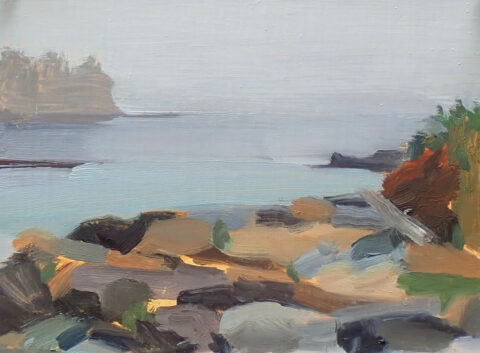 2025 oil on linen panel 6 x 8 inches
