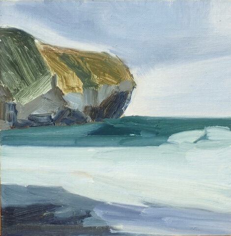 2025 oil on linen panel 6 x 8 inches