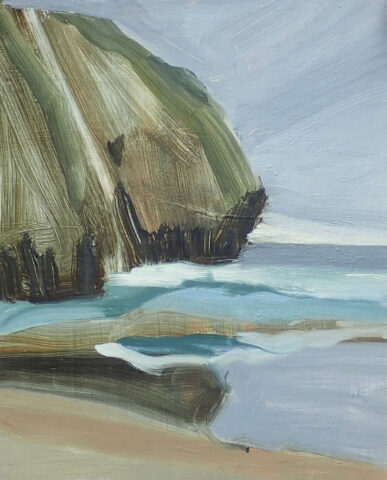2025 oil on linen panel 10 x 8 inches