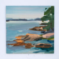 2024 oil on linen panel 8 x 8 inches